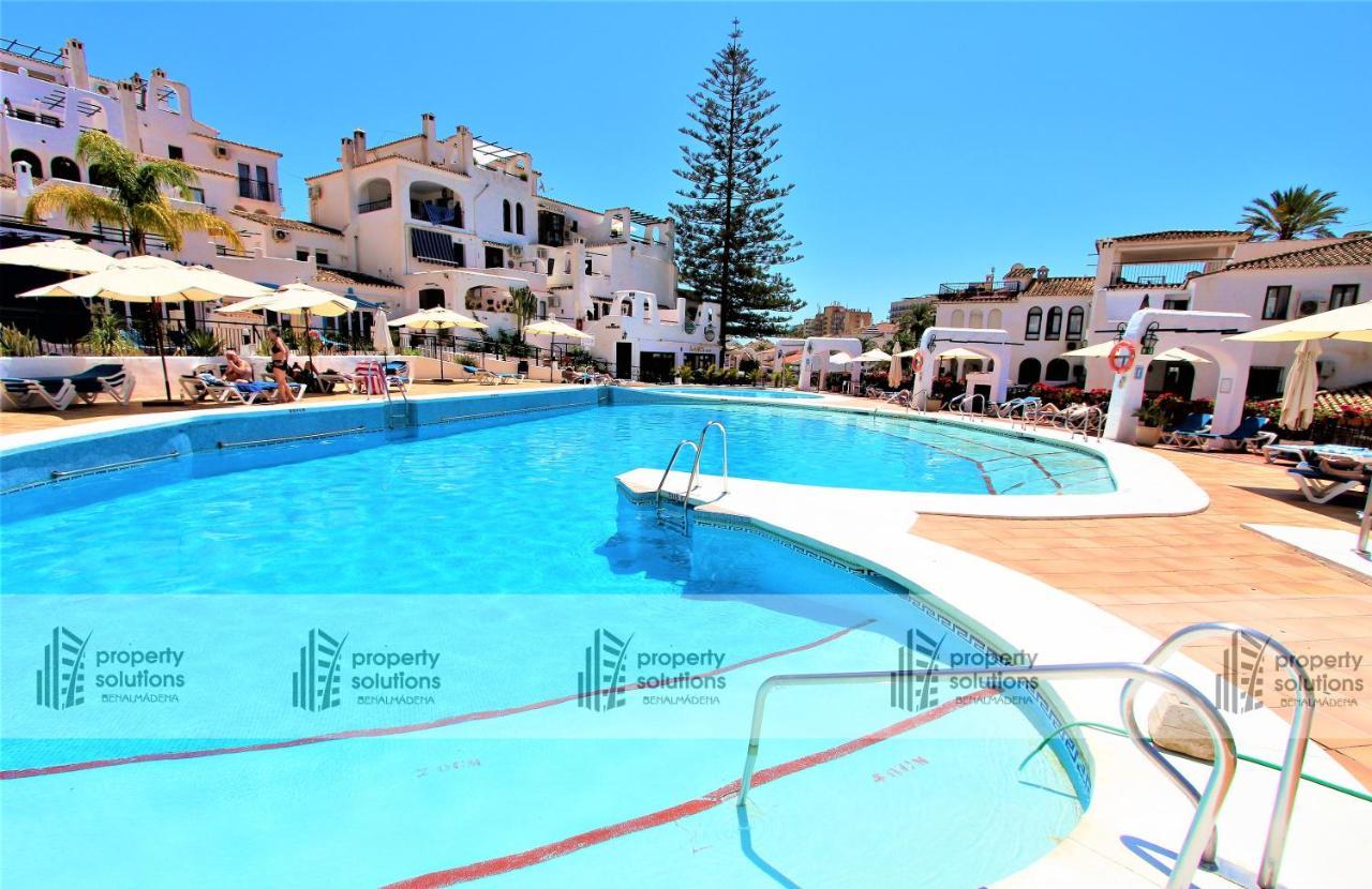 Apartamento PUEBLO EVITA - Playa a 400m - Terraza y barbacoa - Piscina y club social Benalmádena Exterior foto