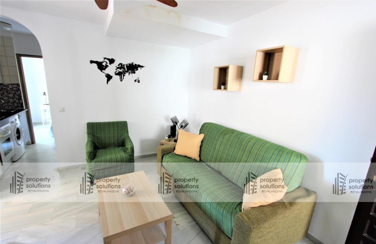 Apartamento PUEBLO EVITA - Playa a 400m - Terraza y barbacoa - Piscina y club social Benalmádena Exterior foto