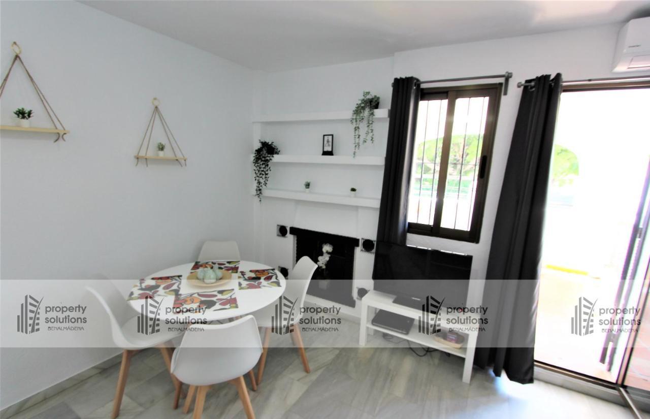 Apartamento PUEBLO EVITA - Playa a 400m - Terraza y barbacoa - Piscina y club social Benalmádena Exterior foto