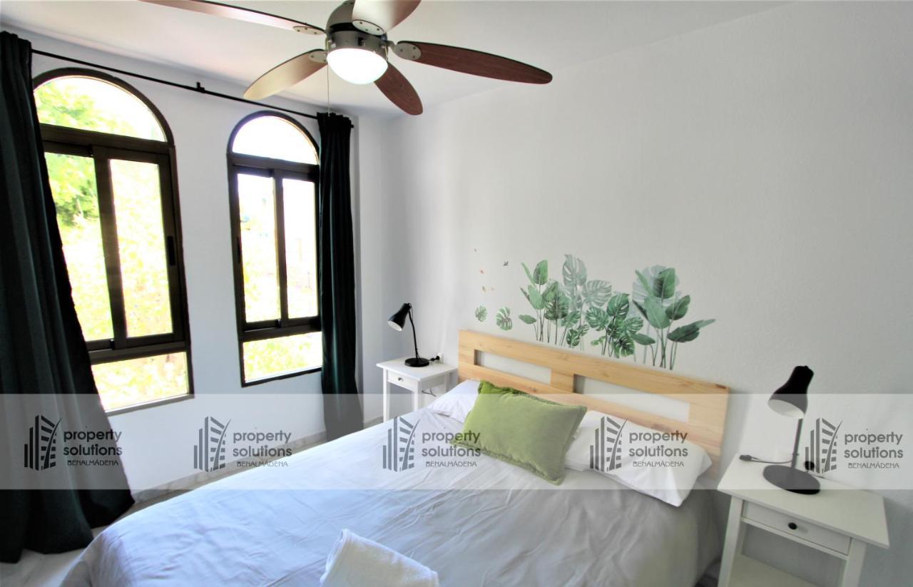 Apartamento PUEBLO EVITA - Playa a 400m - Terraza y barbacoa - Piscina y club social Benalmádena Exterior foto