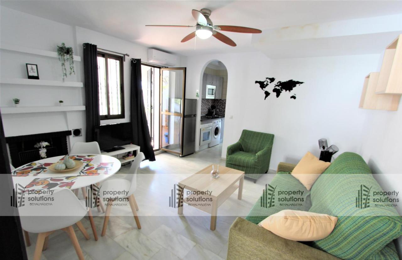 Apartamento PUEBLO EVITA - Playa a 400m - Terraza y barbacoa - Piscina y club social Benalmádena Exterior foto